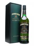 A bottle of Jameson 18 Year Old Blended Irish Whiskey