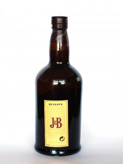 J&B Reserve 15 year Back side