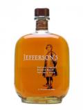 A bottle of Jefferson's Bourbon Small Batch Kentucky Straight Bourbon Whiskey
