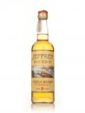 A bottle of Jeffrey 3 Year Old Kentucky Bourbon - 1980s