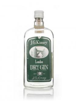 J.G. Kinsey London Dry Gin - early 1980s