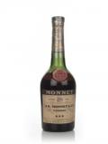 A bottle of J.G Monnet 3 Star Cognac - 1960s