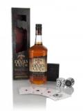 A bottle of Jim Beam Devil's Cut Gift Pack with Poker Chips& Playing Cards