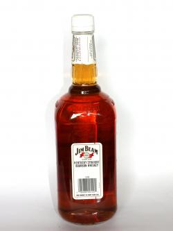 Jim Beam Kentucky Straight Bourbon Whiskey Back side