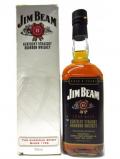 A bottle of Jim Beam Sour Mash Kentucky Straight Bourbon 8 Year Old