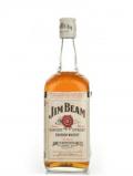 A bottle of Jim Beam Straight Kentucky Bourbon - 1970s