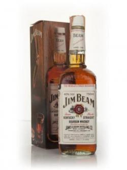 Jim Beam White 4 Year Old - 1980s