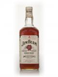 A bottle of Jim Beam White 5 Year Old - 1970s