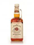 A bottle of Jim Beam White Label 43% 1.9l  - late 1960s