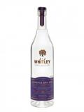 A bottle of JJ Whitley London Dry Gin
