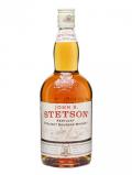 A bottle of John B Stetson Kentucky Bourbon Kentucky Straight Bourbon Whiskey
