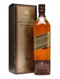 A bottle of Johnnie Walker 18 Year Old / Gold Label Blended Scotch Whisky
