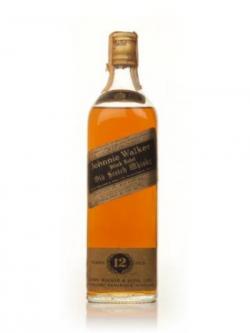 Johnnie Walker Black Label 12 Year Old - 1970s