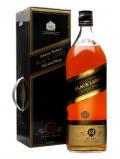 A bottle of Johnnie Walker Black Label 12 Year Old / Big Bottle