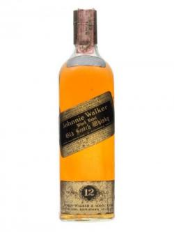 Johnnie Walker Black Label 12 Year Old / Bot.1970s Blended Whisky