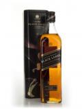 A bottle of Johnnie Walker Black Label 12 Year Old in tin