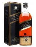 A bottle of Johnnie Walker Black Label 12 Year Old / Very Big Bottle Blended Whisky