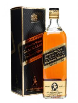 Johnnie Walker Black Label / Bot.1980s Blended Scotch Whisky
