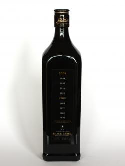 Johnnie Walker Black Label Centenary Edition Back side