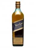 A bottle of Johnnie Walker Blue Label / Old Presentation Blended Scotch Whisky