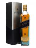 A bottle of Johnnie Walker Blue Label / Porsche Chiller Blended Scotch Malt Whisky