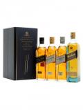 A bottle of Johnnie Walker Cube Collection Blended Scotch Whisky