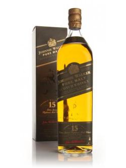 Johnnie Walker Green Label 15 Year Old 1l (Old Bottle)