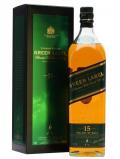 A bottle of Johnnie Walker Green Label 15 Year Old / Litre Blended Whisky