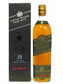 Johnnie Walker Pure Malt 15 Year Old