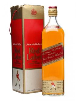 Johnnie Walker Red Label / US Quart / Bot.1980s