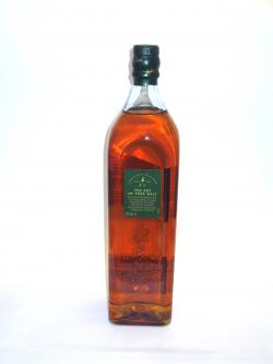 Johnnie Walker's Green Label Back side