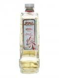 A bottle of Joyas de Mexico Blanco Tequila