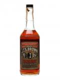 A bottle of J.T.S Brown Bourbon / Bot.1950s