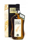 A bottle of Jura Single Malt Scotch 1 Litre 10 Year Old
