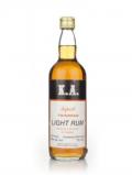 A bottle of K. A. Superb Trinidad Light Rum - 1970s
