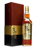 A bottle of Kavalan Fino Taiwanese Single Malt Whisky