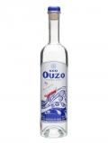 A bottle of Keo Extra Fine Ouzo