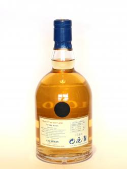 Kilchoman 2007 The Whisky Show 2010 Back side