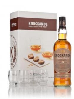 Knockando 21 Year Old 1990 - Classic Malts& Food Gift Set