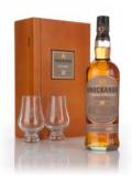 A bottle of Knockando 21 Year Old 1990 with 2 Glasses