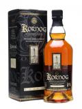 A bottle of Kornog Taouarc'h Pevared / Sauternes Casks / Peated Malt French Whisky