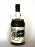 A bottle of Kraken Black Spiced Rum