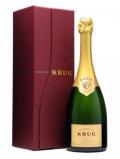 A bottle of Krug Grande Cuvée NV Champagne