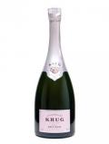 A bottle of Krug Rosé Champagne