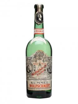 Kummel Wolfschmidt Liqueur / Bot.1940s