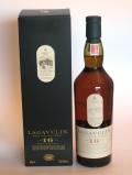 A bottle of Lagavulin 16 year