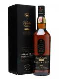 A bottle of Lagavulin 1995 Distillers Edition Islay Single Malt Scotch Whisky
