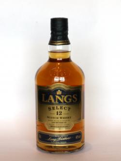 Lang's Select 12 year Front side