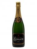 A bottle of Lanson Champagne / Black Label Brut