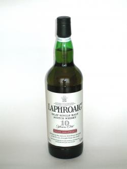 Laphroaig 10 year Original Cask Strength Front side